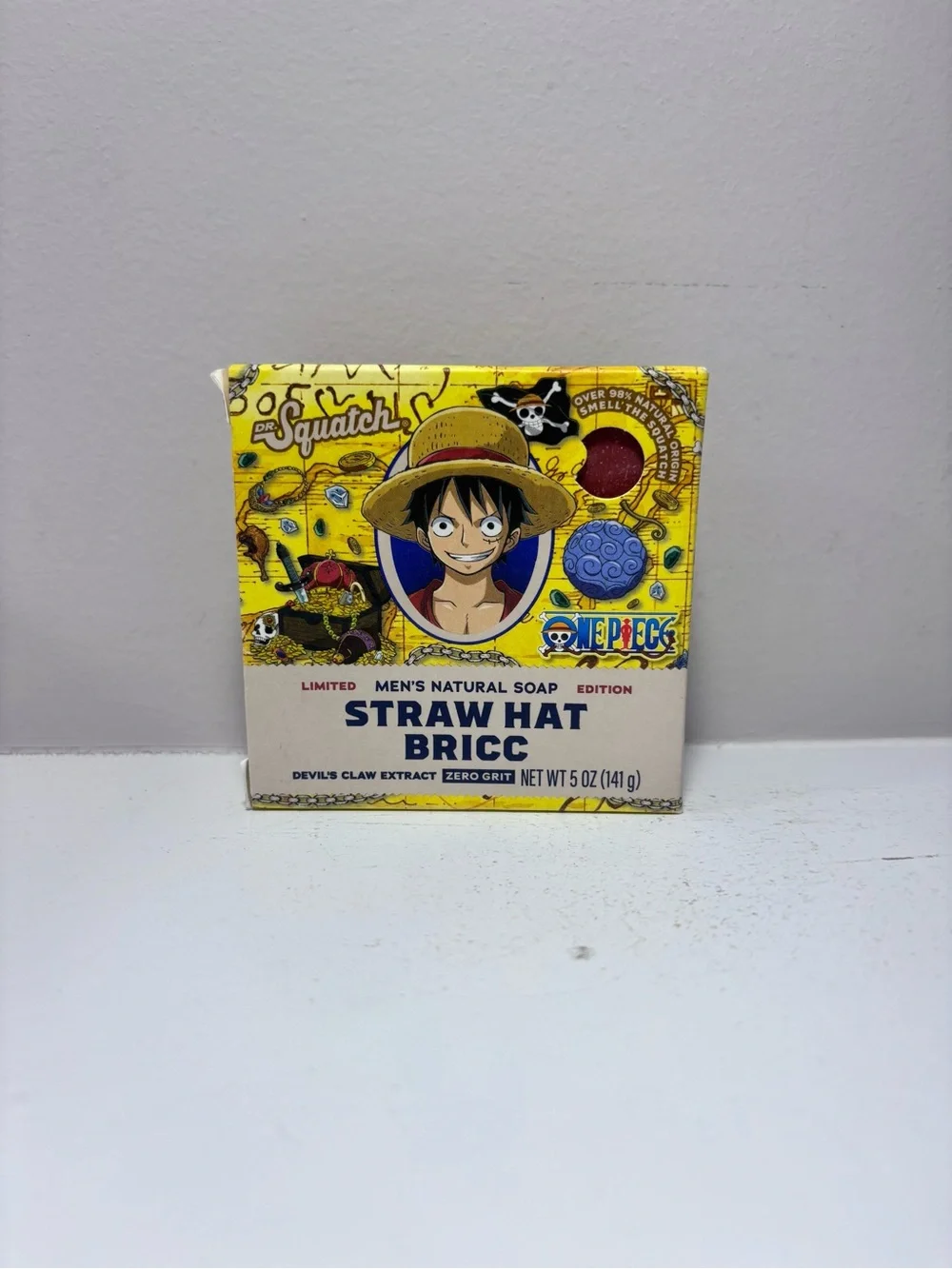 Dr Squatch Straw Hat Bricc Soap 5 Oz